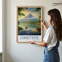 Ometepe Poster - Nicaragua Wall Art