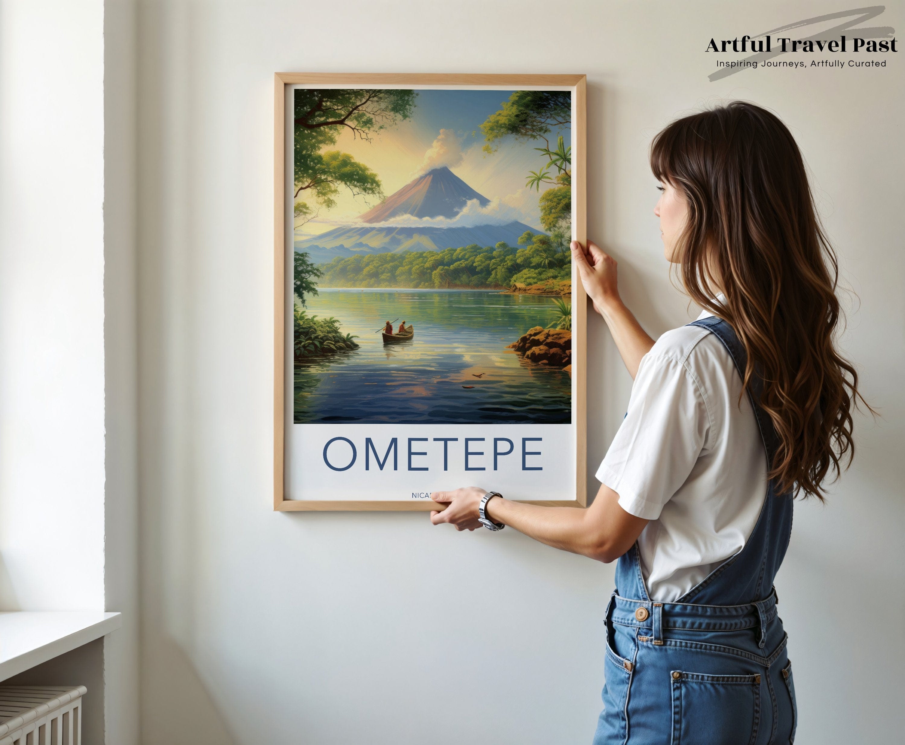 Ometepe Poster - Nicaragua Wall Art