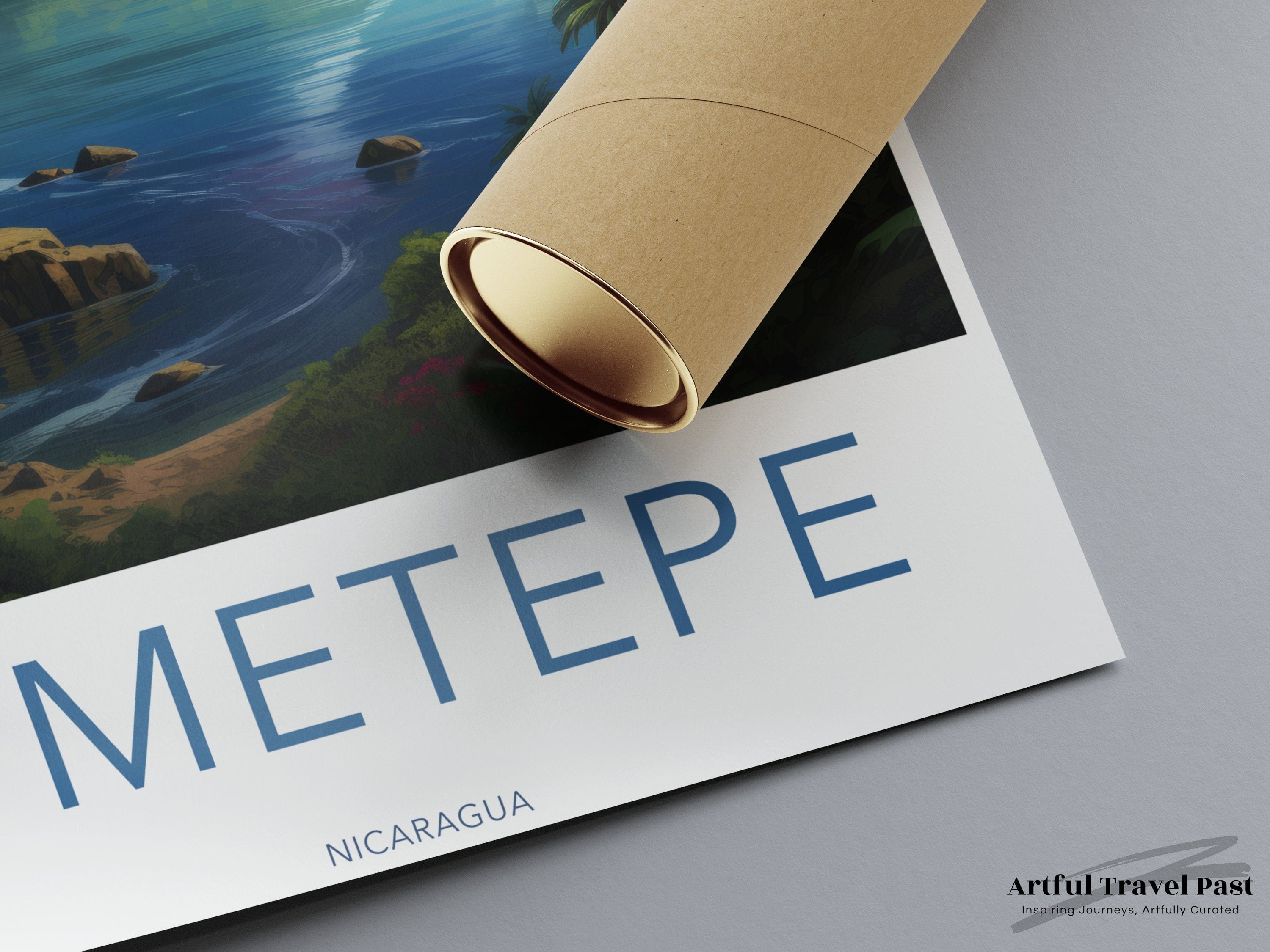 Ometepe Poster | Nicaragua Wall Art