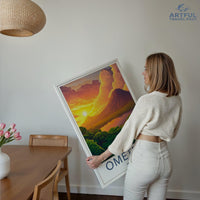 Ometepe Poster | Nicaragua Wall Art | Central America Decor