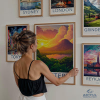 Ometepe Poster | Nicaragua Wall Art | Central America Decor