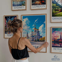 Omsk Poster - Russia Wall Art