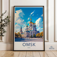 Omsk Poster - Russia Wall Art