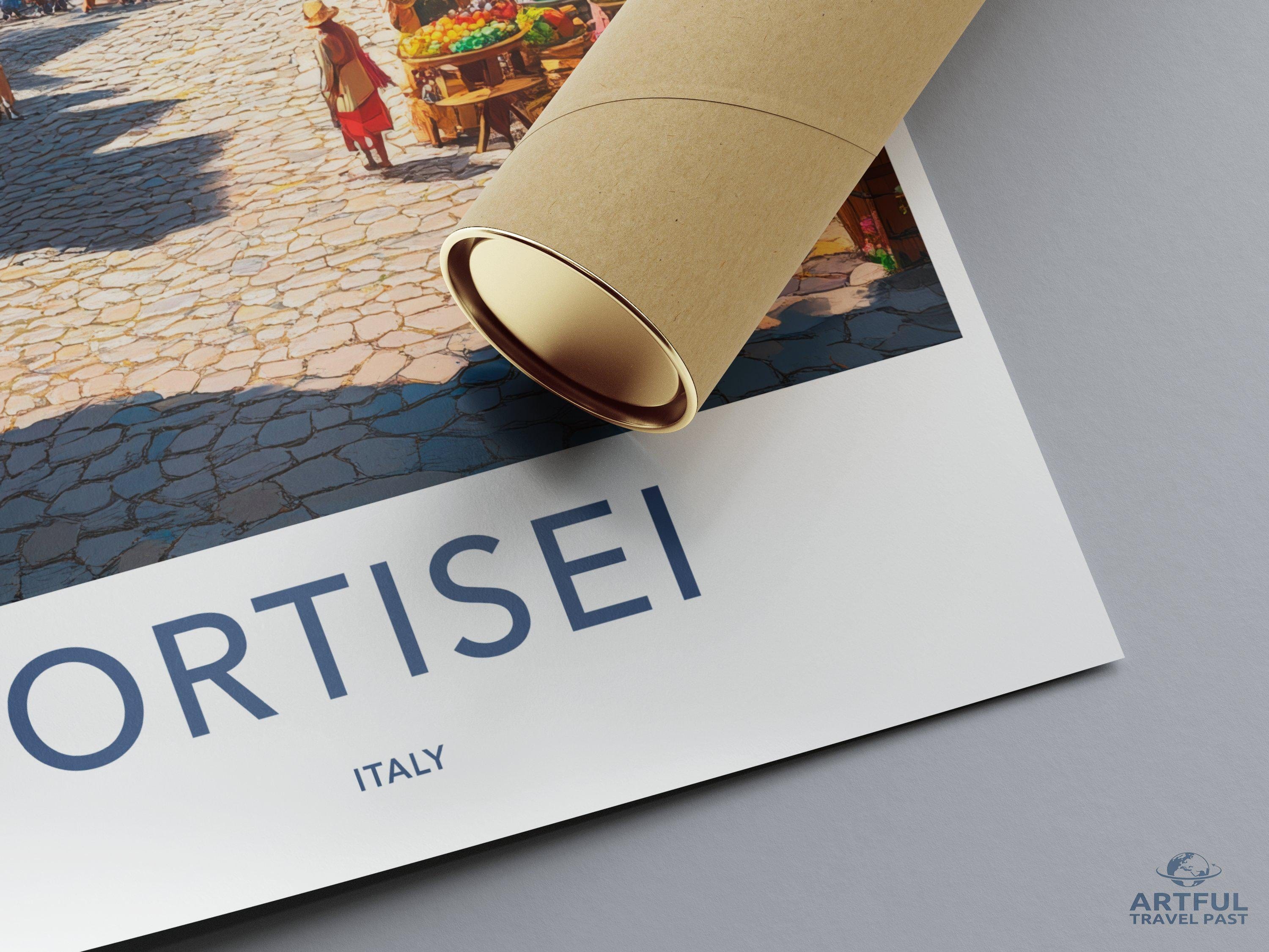 Ortisei Poster - Italy Wall Art