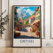 Ortisei Poster - Italy Wall Art