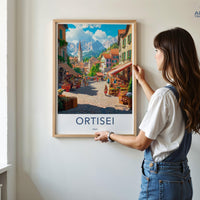 Ortisei Poster - Italy Wall Art