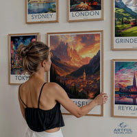 Ortisei Poster - Italy Wall Art