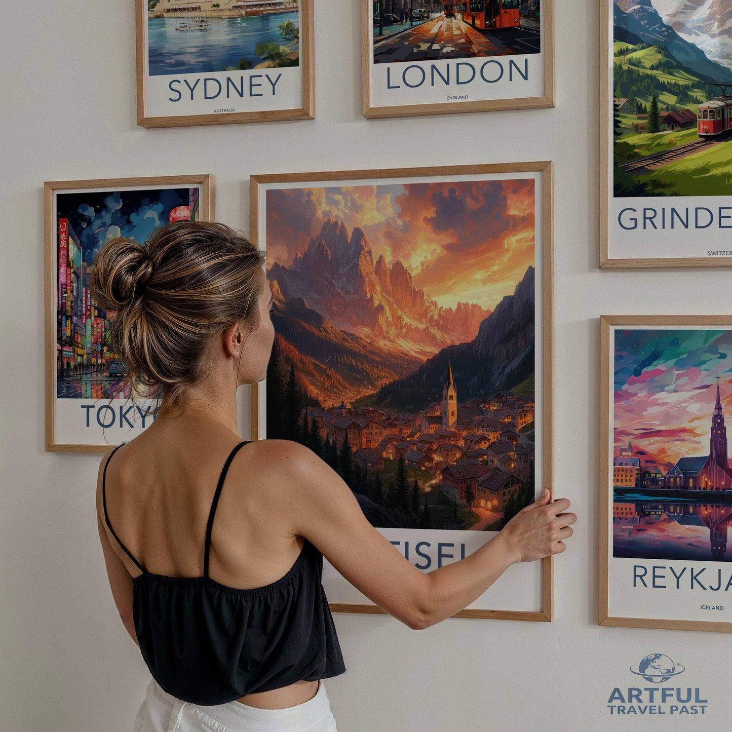 Ortisei Poster - Italy Wall Art