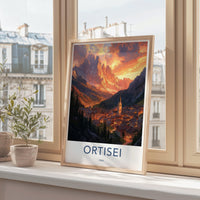 Ortisei Poster - Italy Wall Art