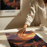 Ortisei Poster - Italy Wall Art
