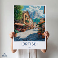Ortisei Poster - Italy Wall Art