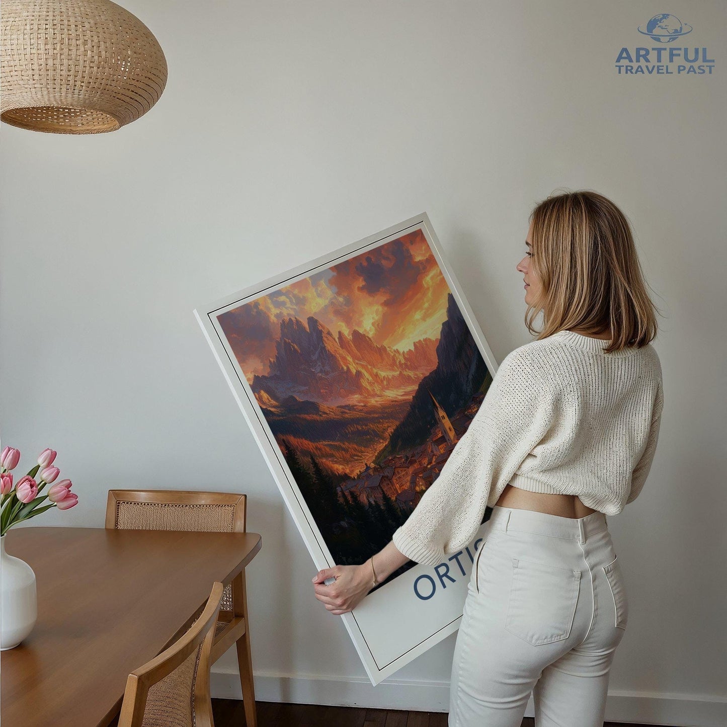 Ortisei Poster - Italy Wall Art