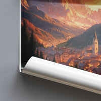 Ortisei Poster - Italy Wall Art