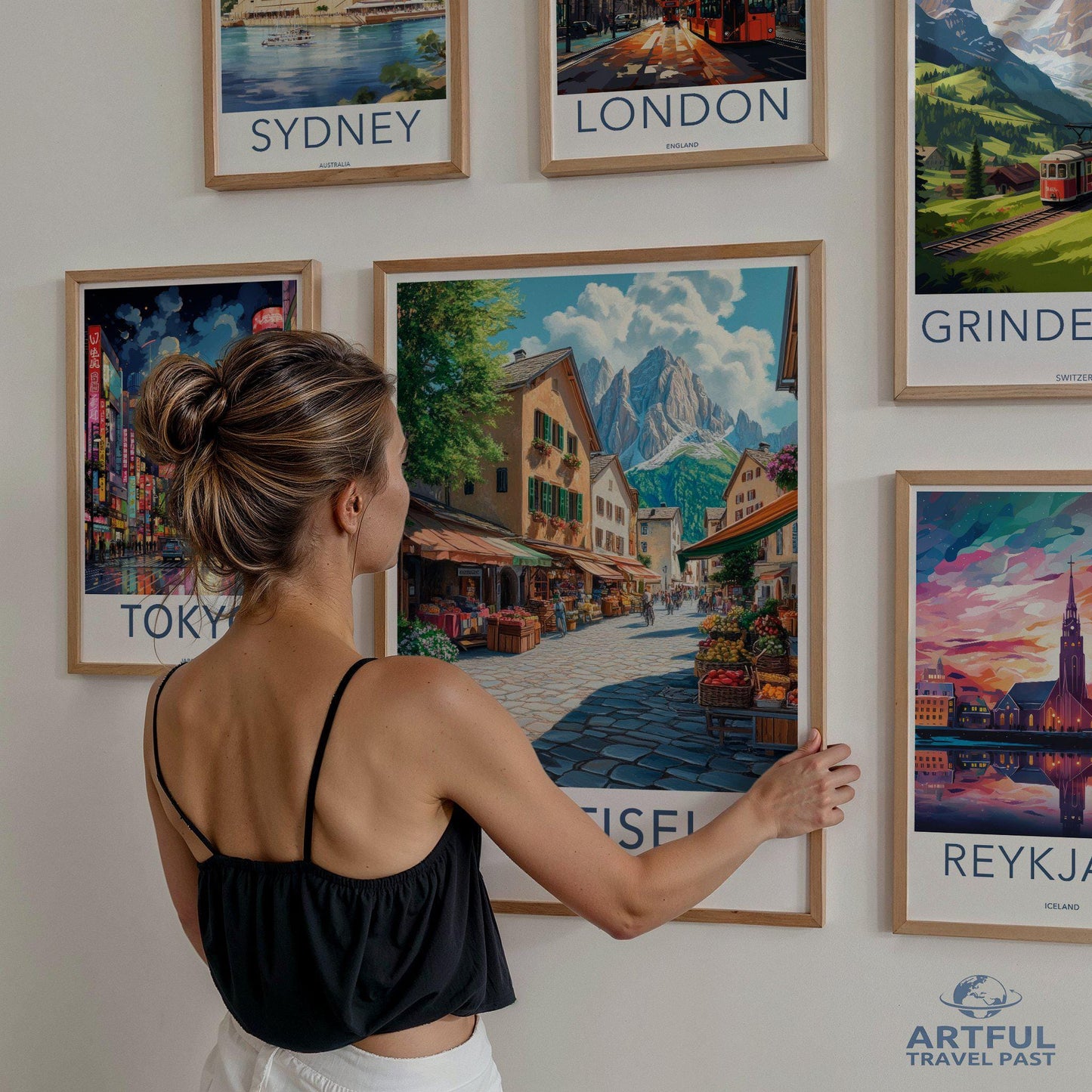 Ortisei Poster - Italy Wall Art