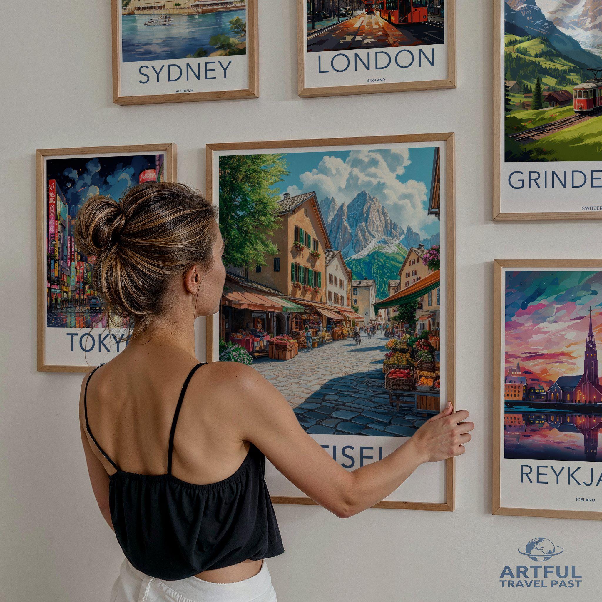 Ortisei Poster - Italy Wall Art