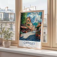 Ortisei Poster - Italy Wall Art