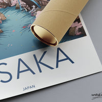 Osaka Japan Poster