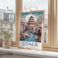 Osaka Japan Poster