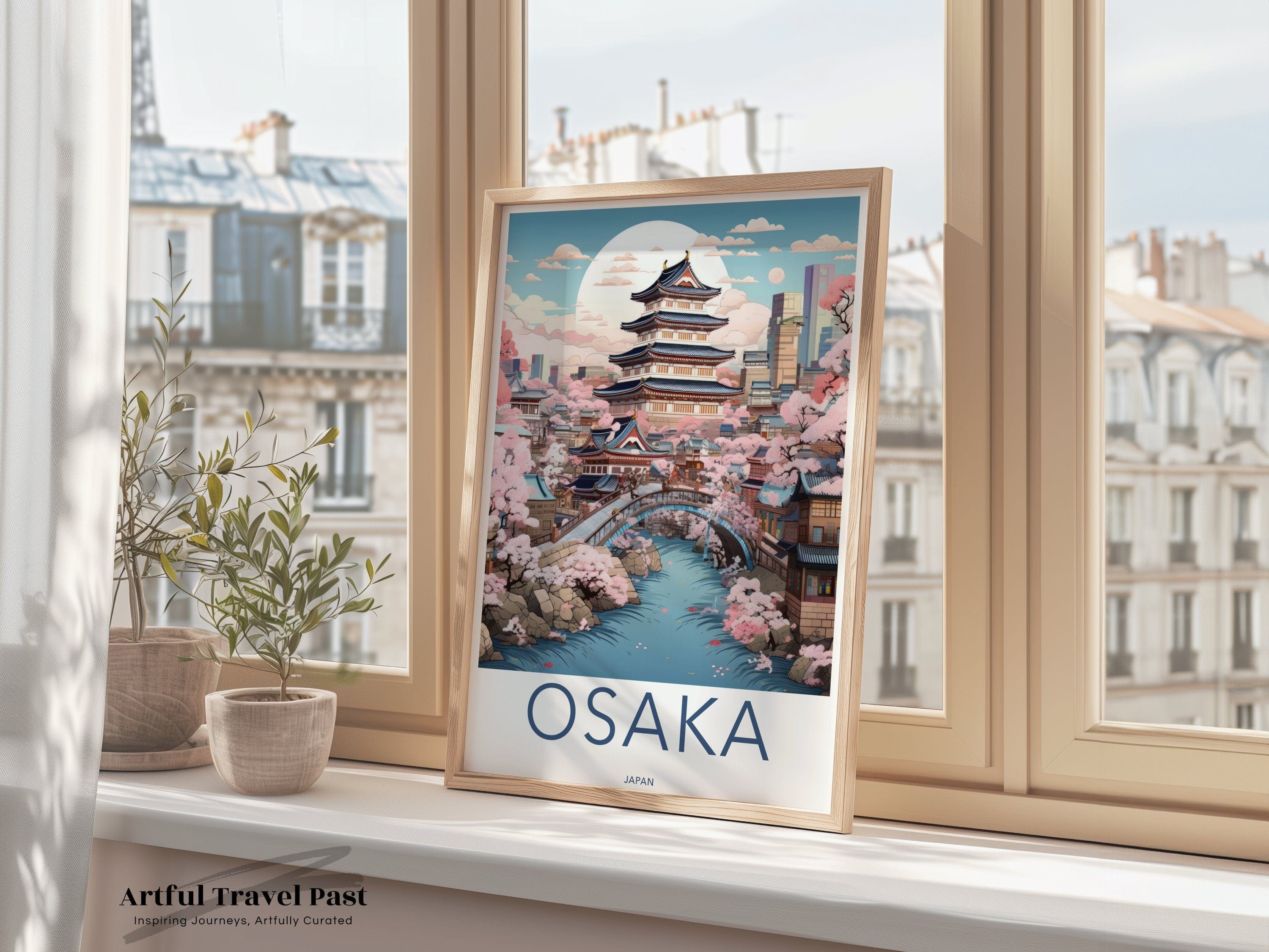 Osaka Japan Poster
