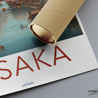 Osaka Poster - Japan Wall Art