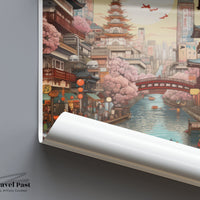 Osaka Poster - Japan Wall Art