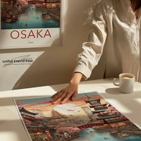 Osaka Poster - Japan Wall Art
