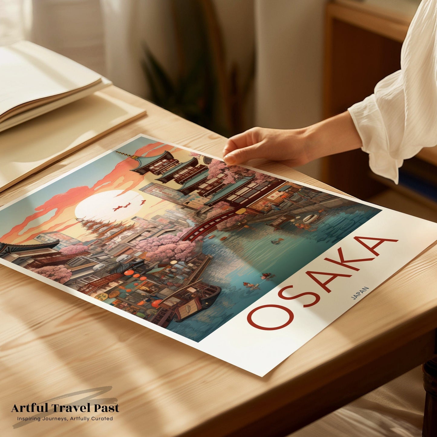 Osaka Poster - Japan Wall Art