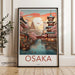 Osaka Poster - Japan Wall Art