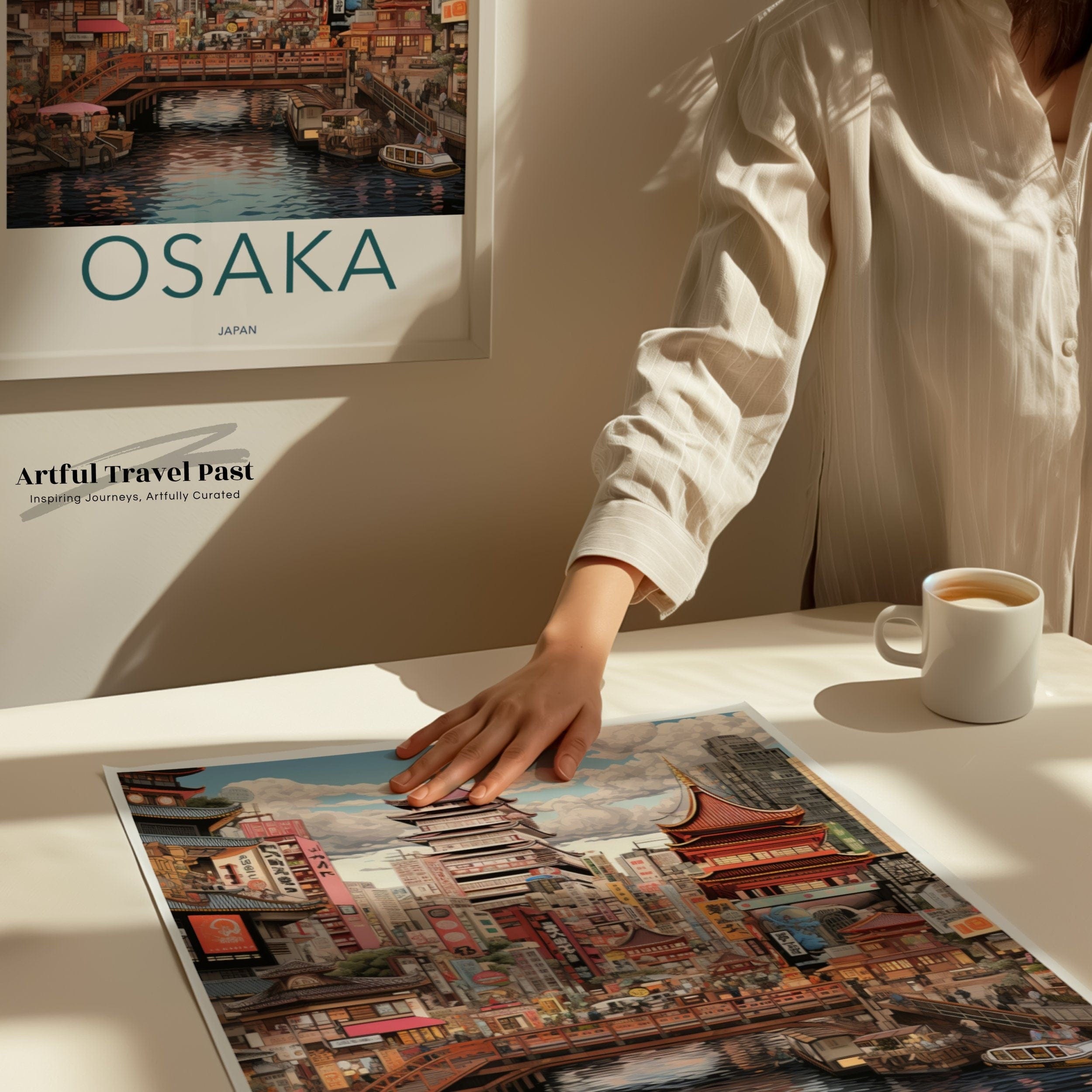 Osaka Poster - Japan Wall Art