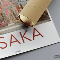 Osaka Poster - Japan Wall Art