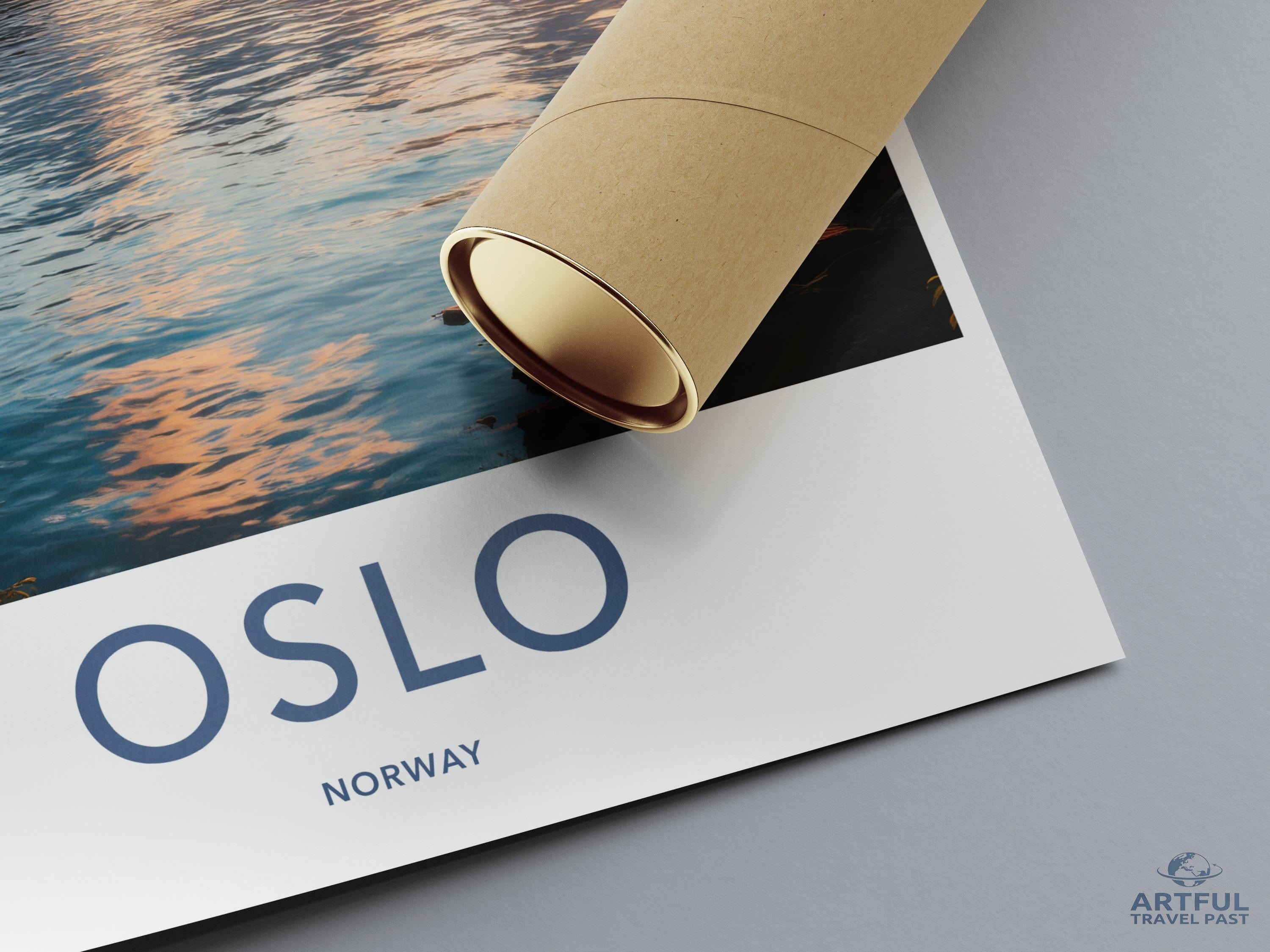 Oslo Poster - Norway Wall Art