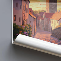 Östersund Poster | Sweden Wall Art | Scandinavia Decor