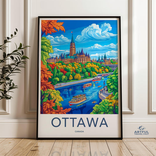 Ottawa Poster - Canada Wall Art