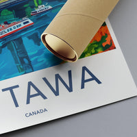Ottawa Poster - Canada Wall Art