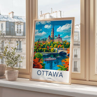 Ottawa Poster - Canada Wall Art