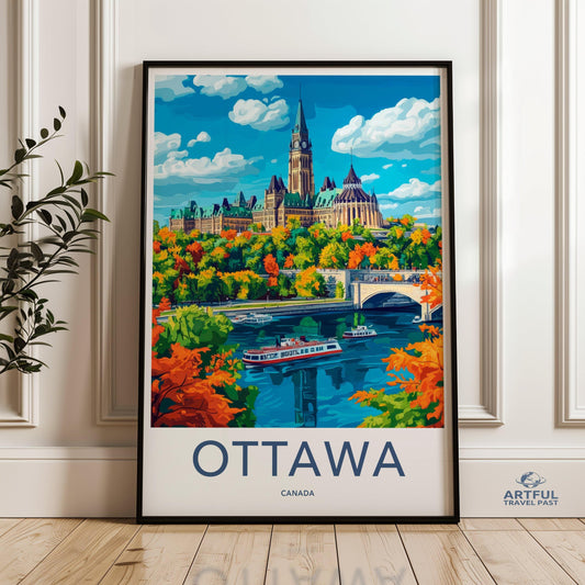 Ottawa Poster - Canada Wall Art
