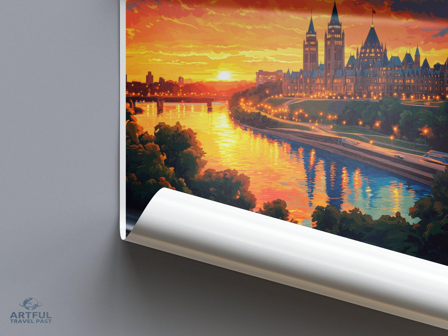 Ottawa Poster - Canada Wall Art