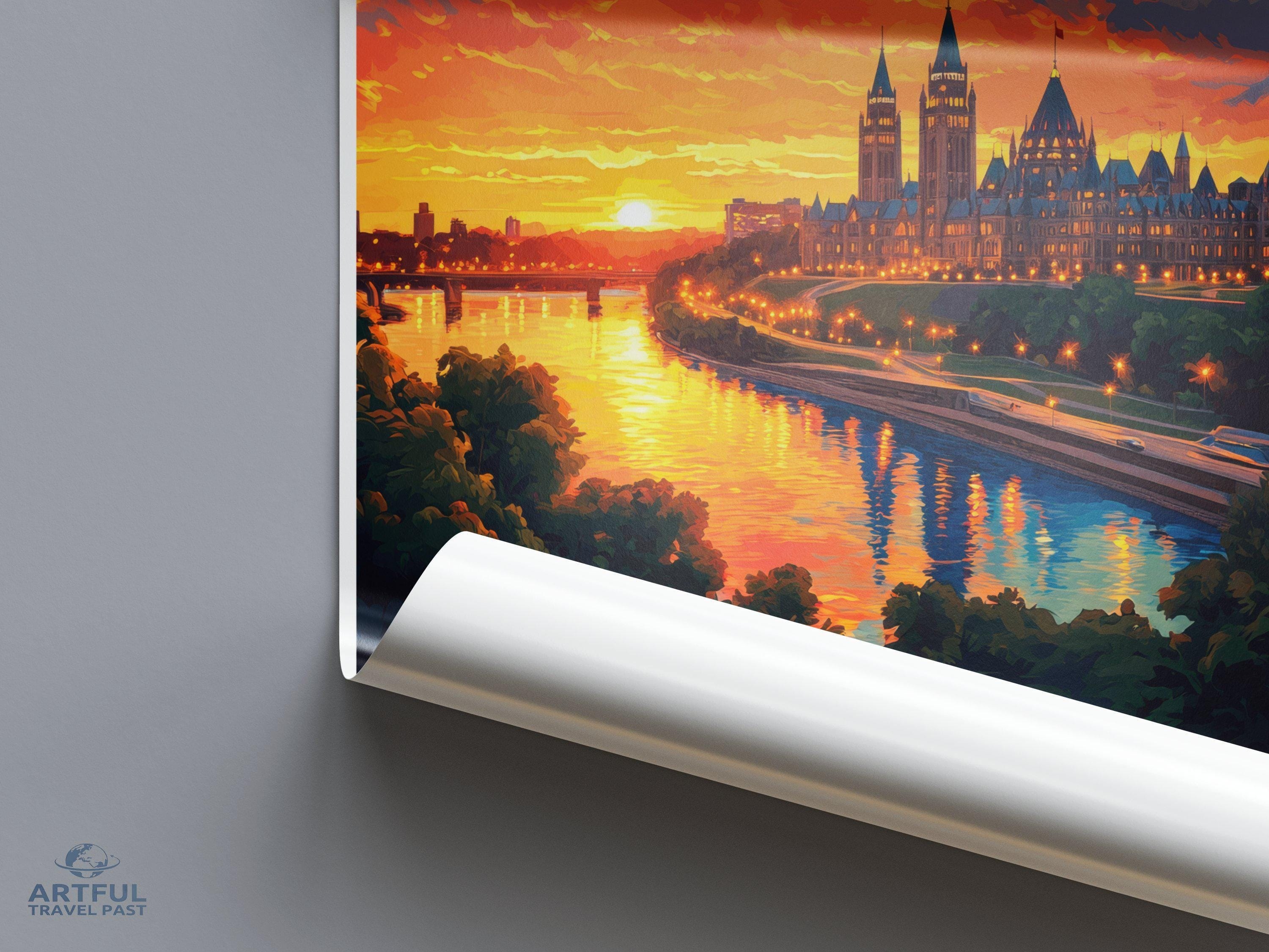 Ottawa Poster - Canada Wall Art