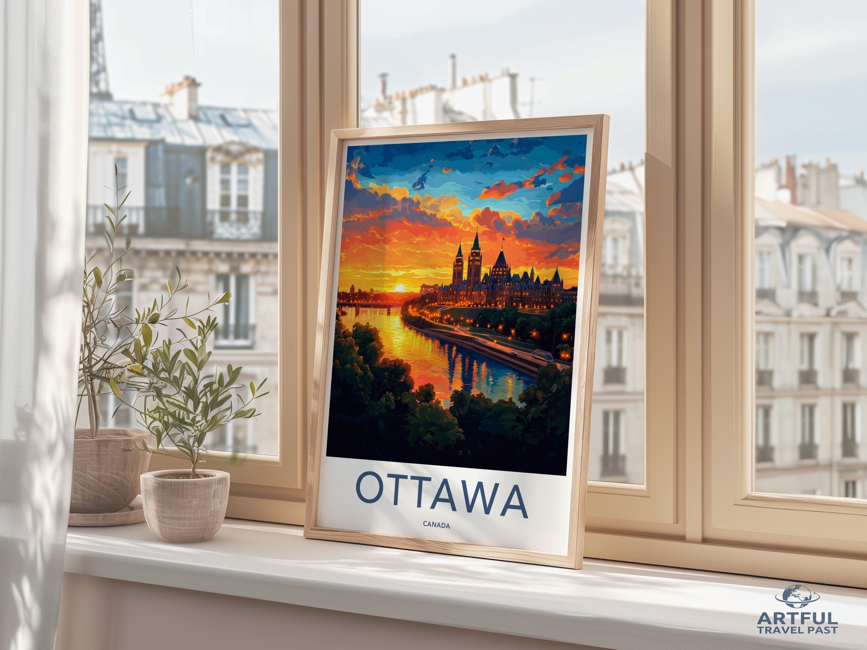 Ottawa Poster - Canada Wall Art