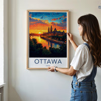 Ottawa Poster - Canada Wall Art