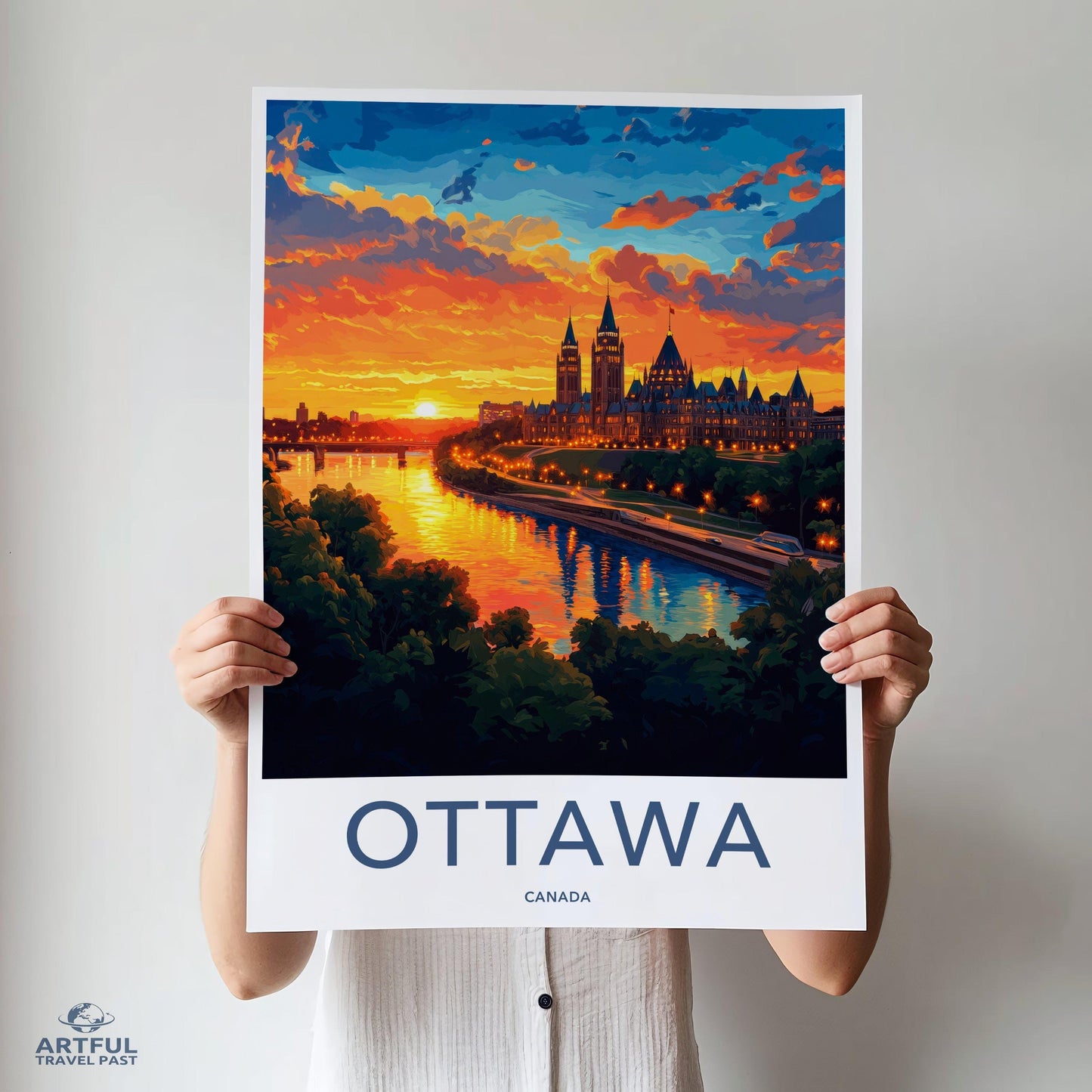 Ottawa Poster - Canada Wall Art