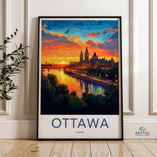 Ottawa Poster - Canada Wall Art