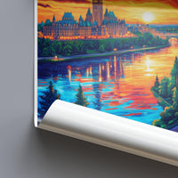Ottawa Poster - Canada Wall Art