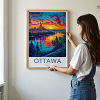 Ottawa Poster - Canada Wall Art