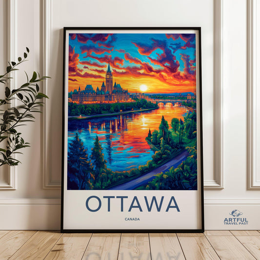 Ottawa Poster - Canada Wall Art