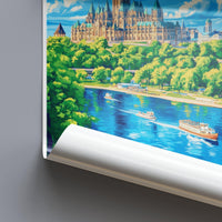 Ottawa Poster | Canada Wall Art | North America Decor