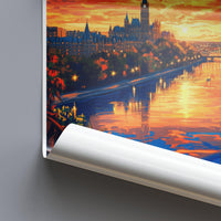 Ottawa Poster | Canada Wall Art | North America Decor