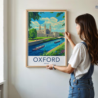 Oxford Poster - England Wall Art