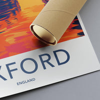 Oxford Poster - England Wall Art