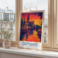 Oxford Poster - England Wall Art